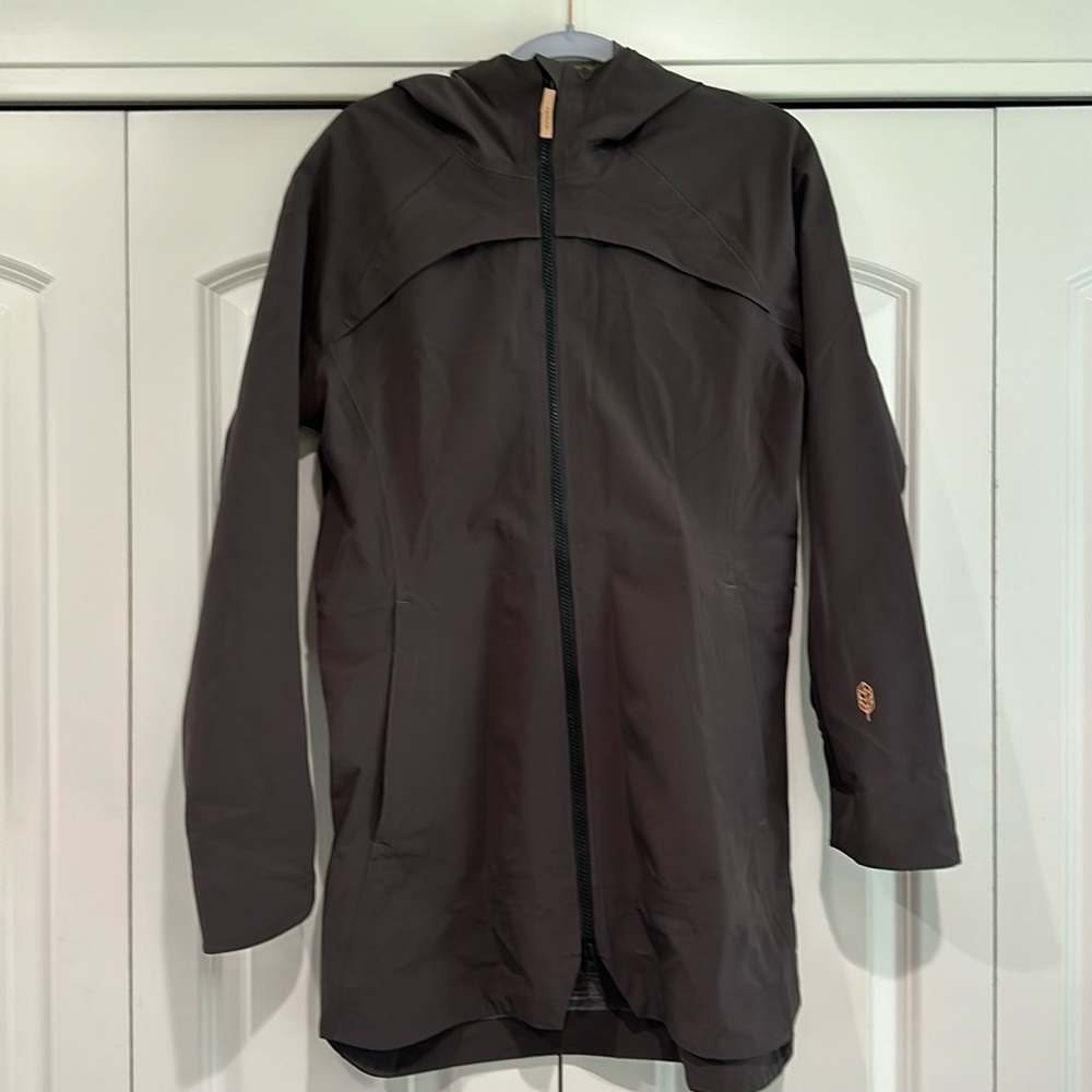 Indygena Rain Shell, Size S, Eggplant